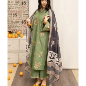 URGE EMBROIDERED 3 PIECE UNSTITCHED SUMMER COLLECTION AF-01