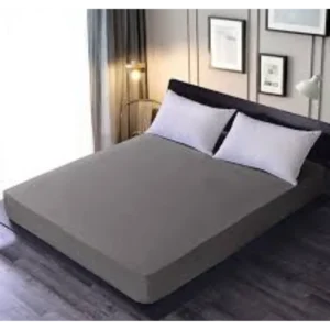 WATERPROOF MATTRESS COVER FOR KING SIZE BED (GREY)