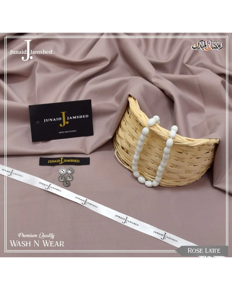 J. JUNAID JAMSHED WASH N WEAR EID COLLECTION (ROSE LATTE)