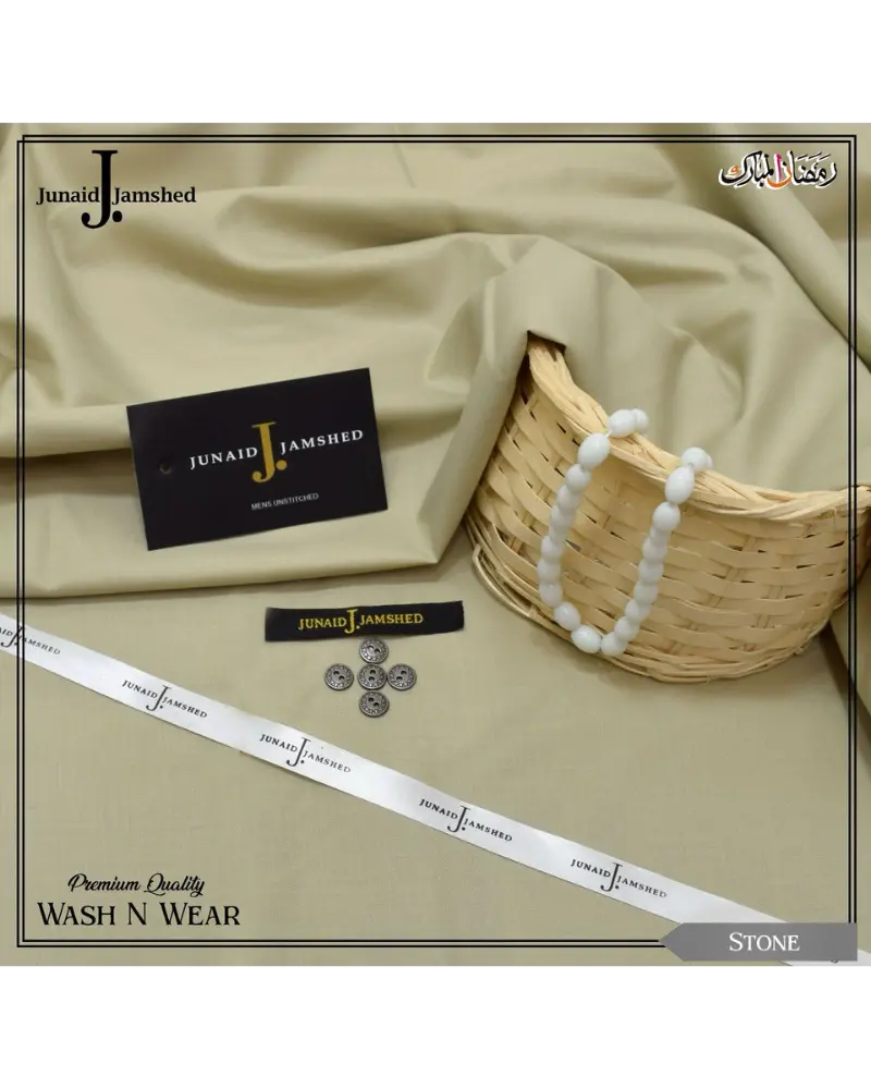 J. JUNAID JAMSHED WASH N WEAR EID COLLECTION (STONE)